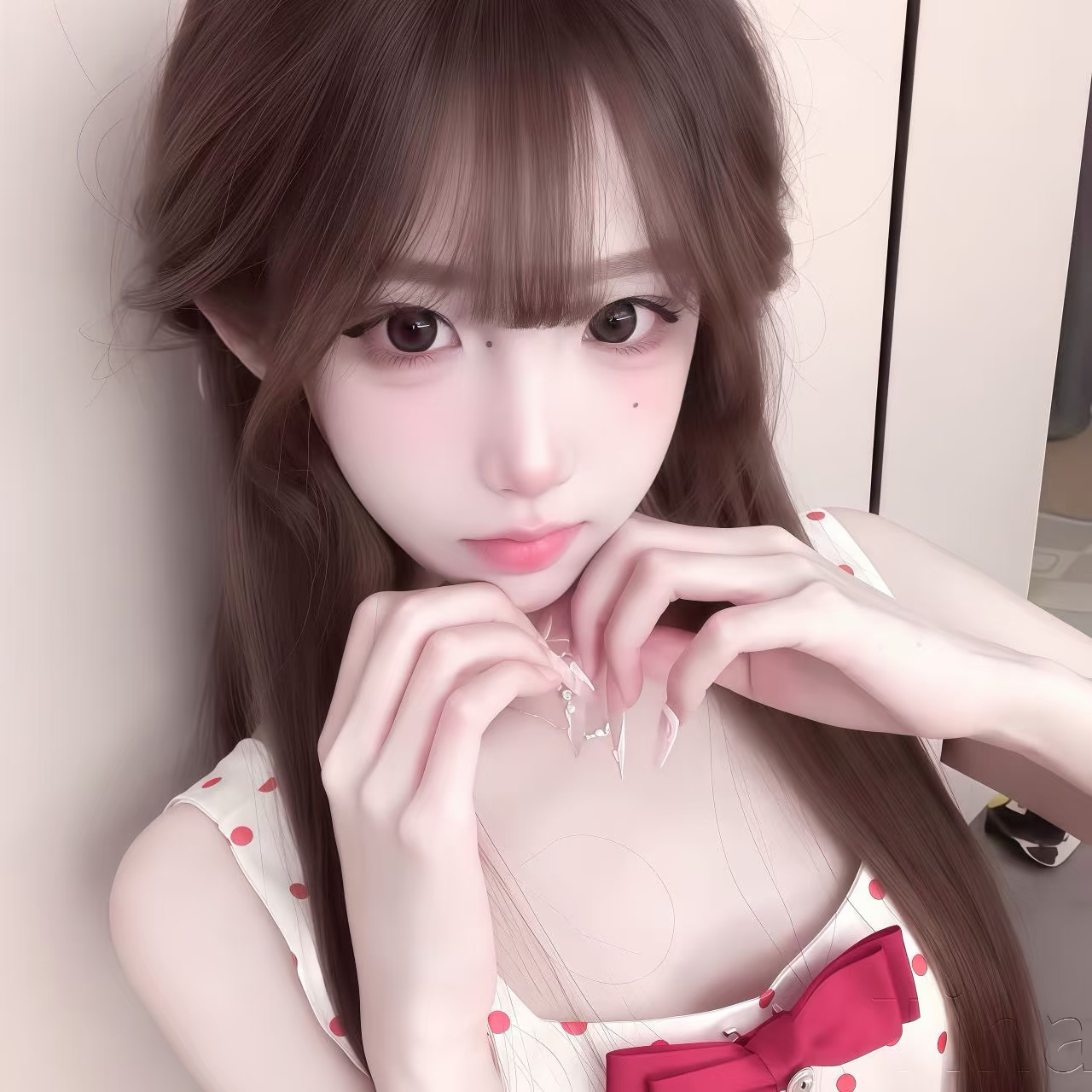 𝙒𝙚𝘾𝙝𝙖𝙩｜头像背景图搭配｜ins风女生头像 