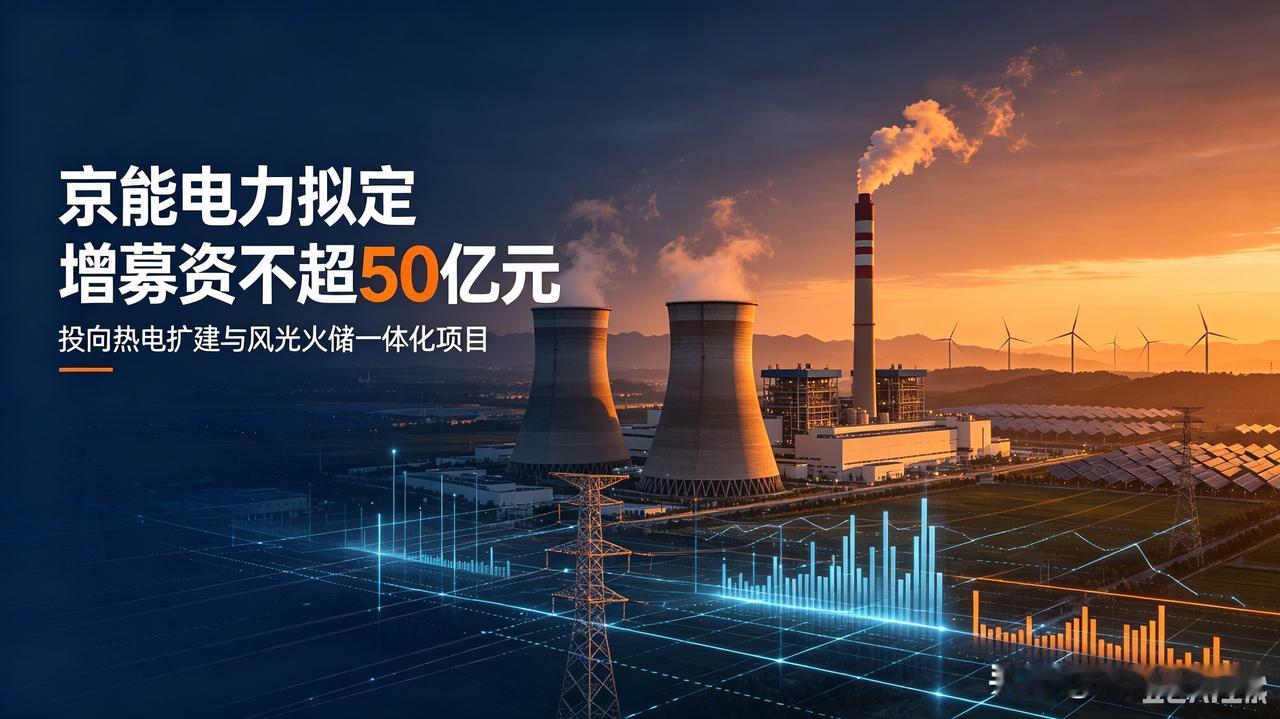 京能电力抛出50亿定增方案，大股东同步大手笔参与认购
 
资讯参考来源：财联社、