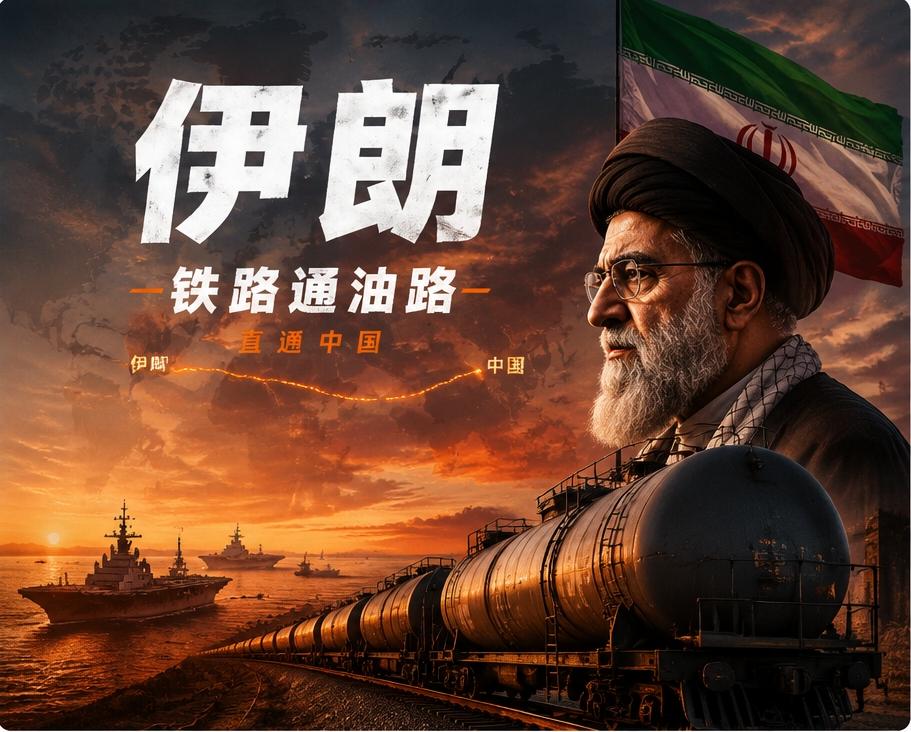 美国这次的封锁大计，被一列火车给整破防了。就在特朗普高调宣布霍尔木兹海峡封锁到位