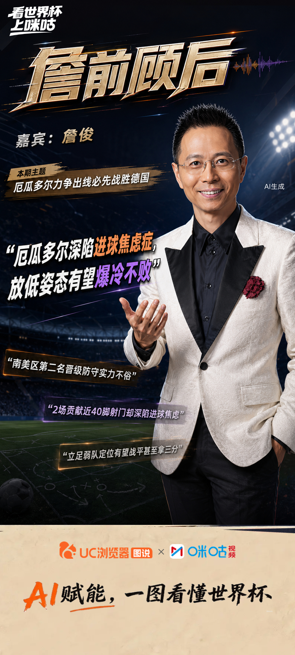 《詹前顾后》第10期精彩回顾：🎙️复盘巴西3比0战胜苏格兰，回首小组赛三场，巴