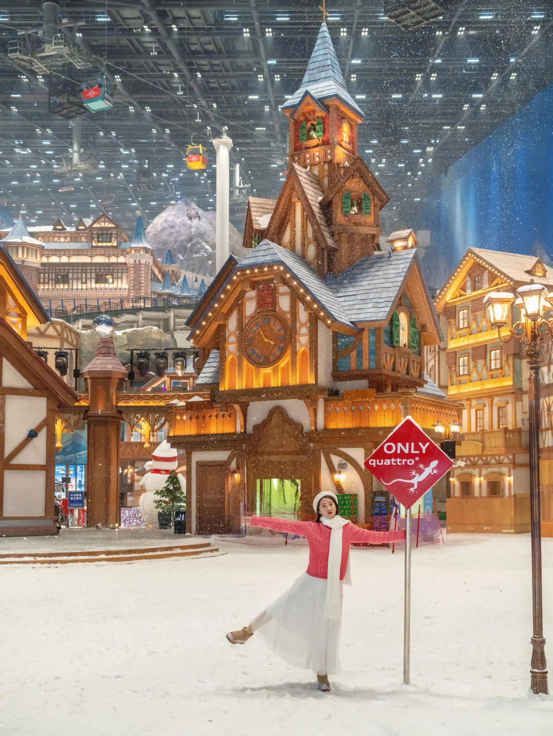 马年春节一定要去的冰雪小镇❄️仿佛到了北欧
