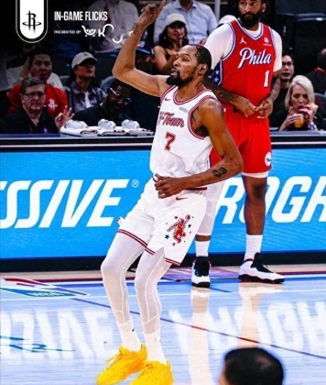 28分领先差点打水漂！杜兰特死神三分救主，火箭八连胜杀回西部第四

比赛最后1分