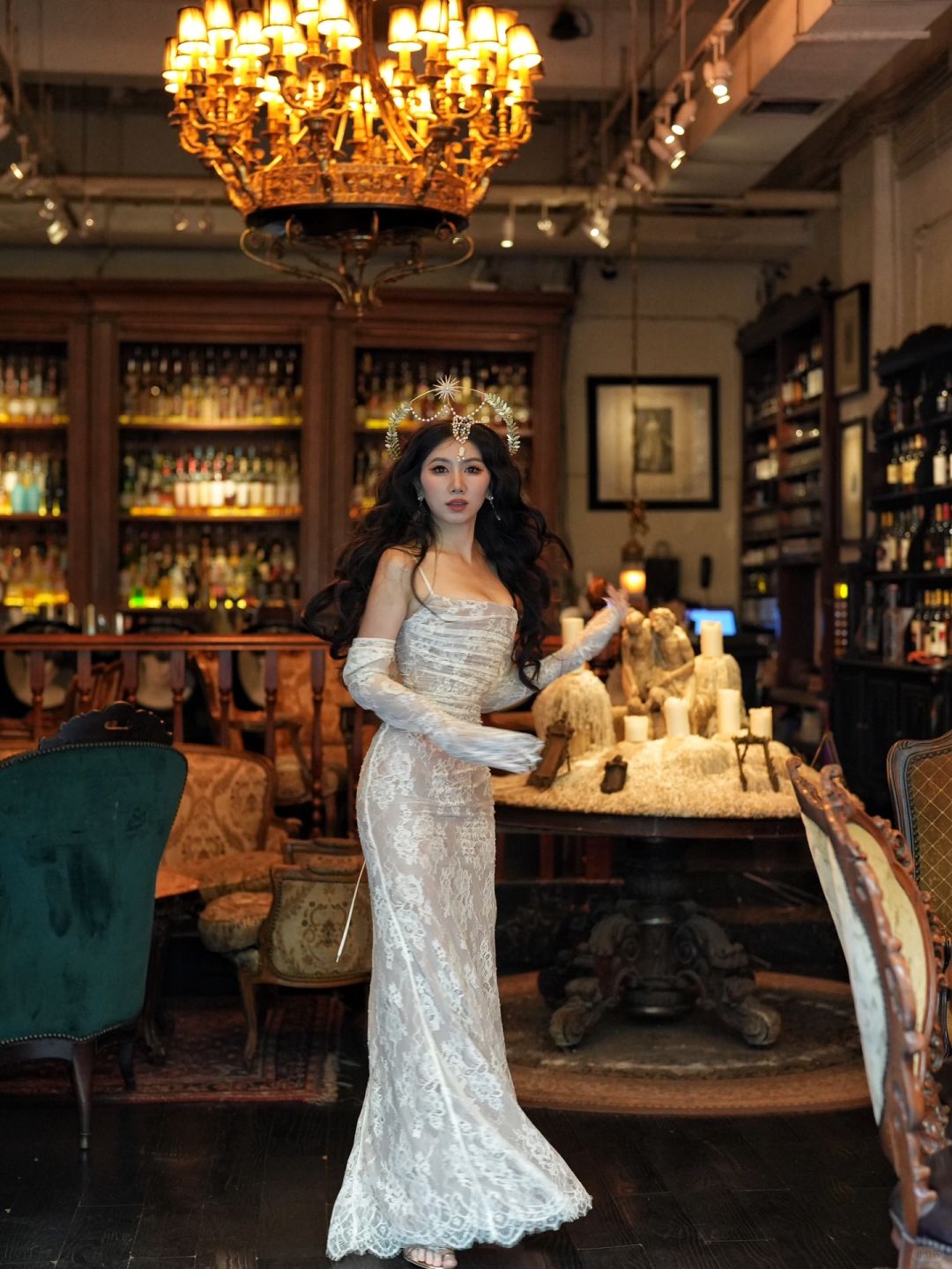 美神降临（𝗯𝘂𝘀𝗵𝗶）华丽和复古结合👑👗