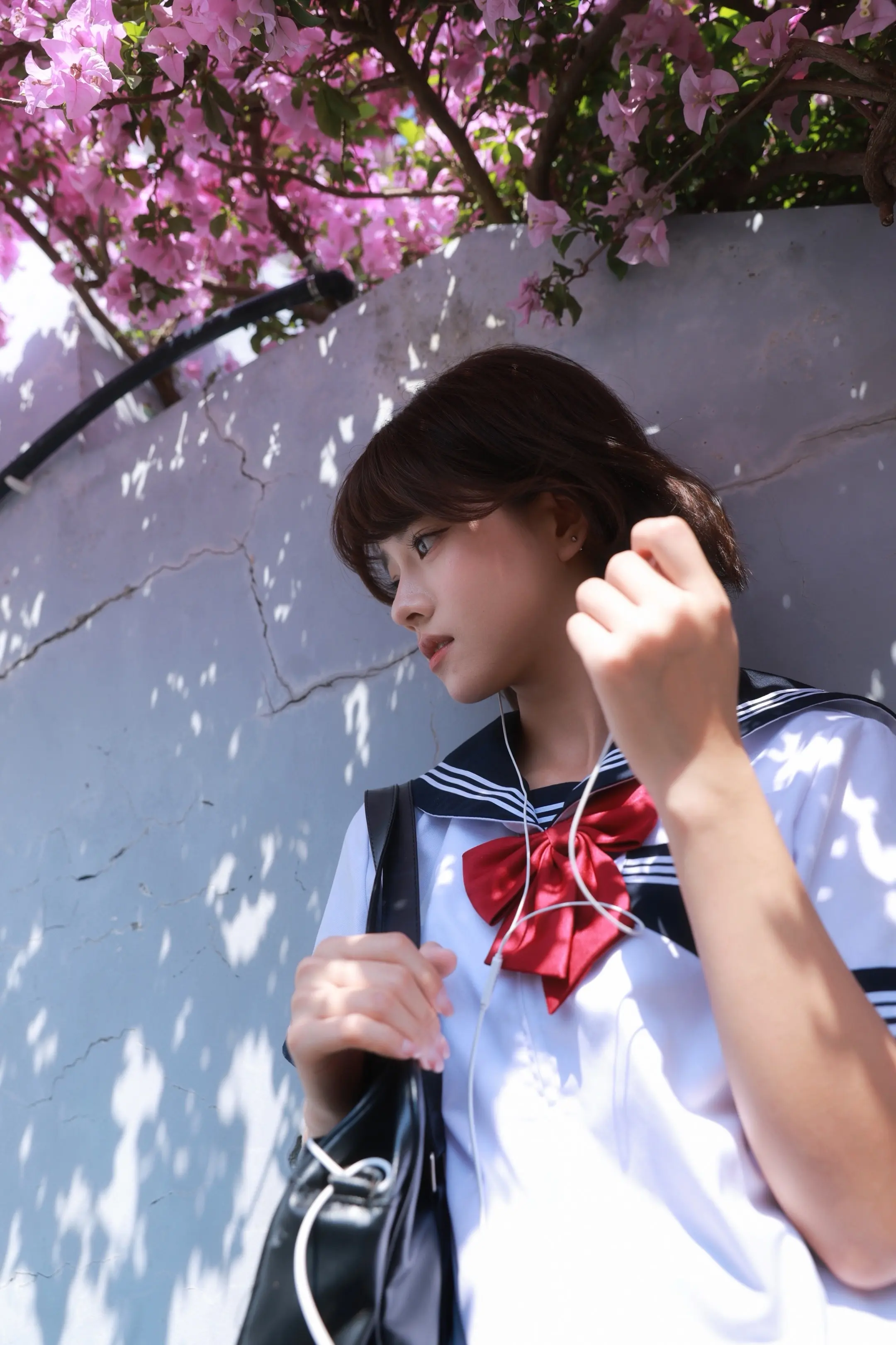 深圳三角梅打卡｜JK拍摄教程。很多人拍三角梅容易花杂乱、脸发黑，分享这...