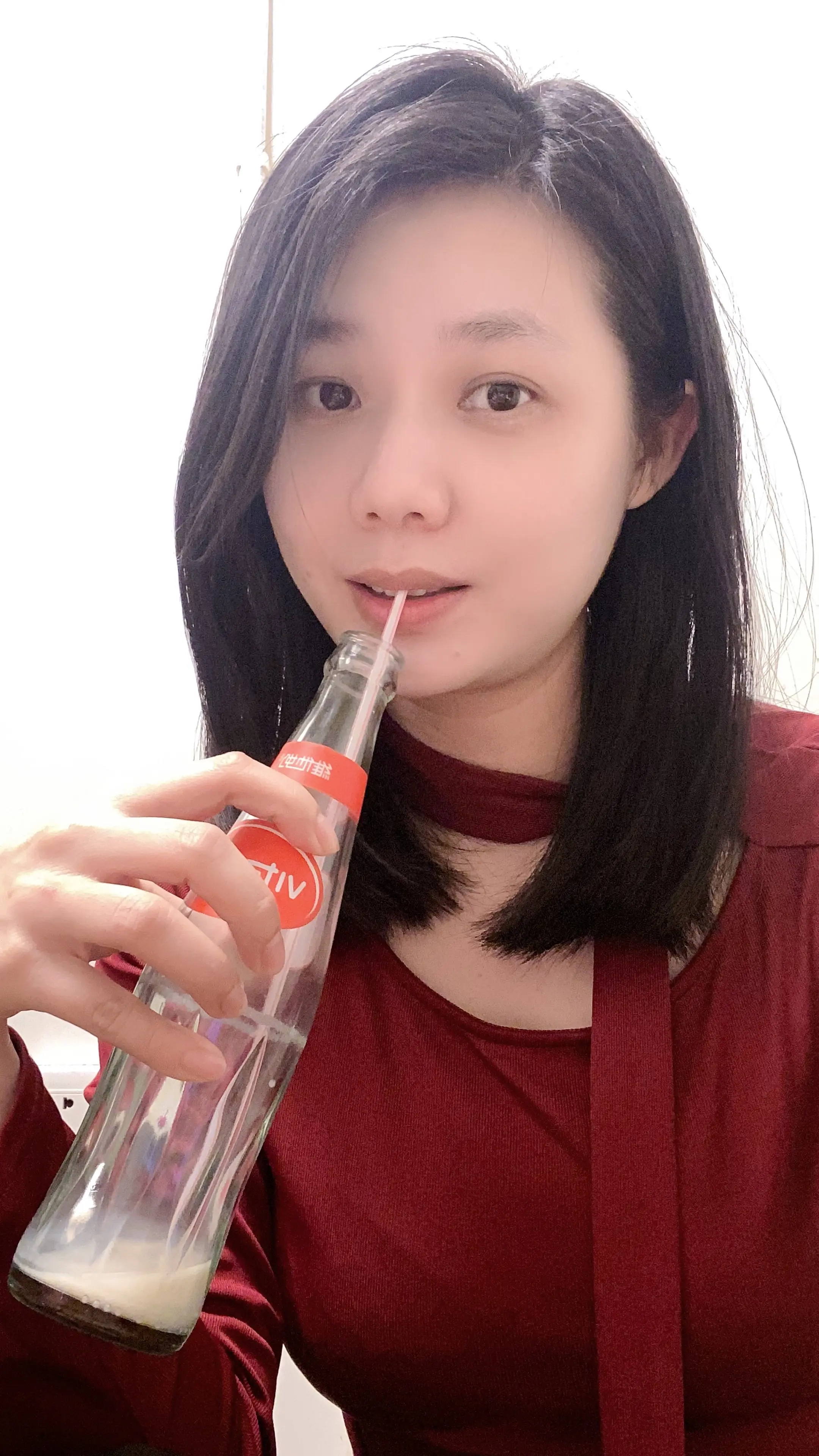 一起喝豆奶咯，我请客😄