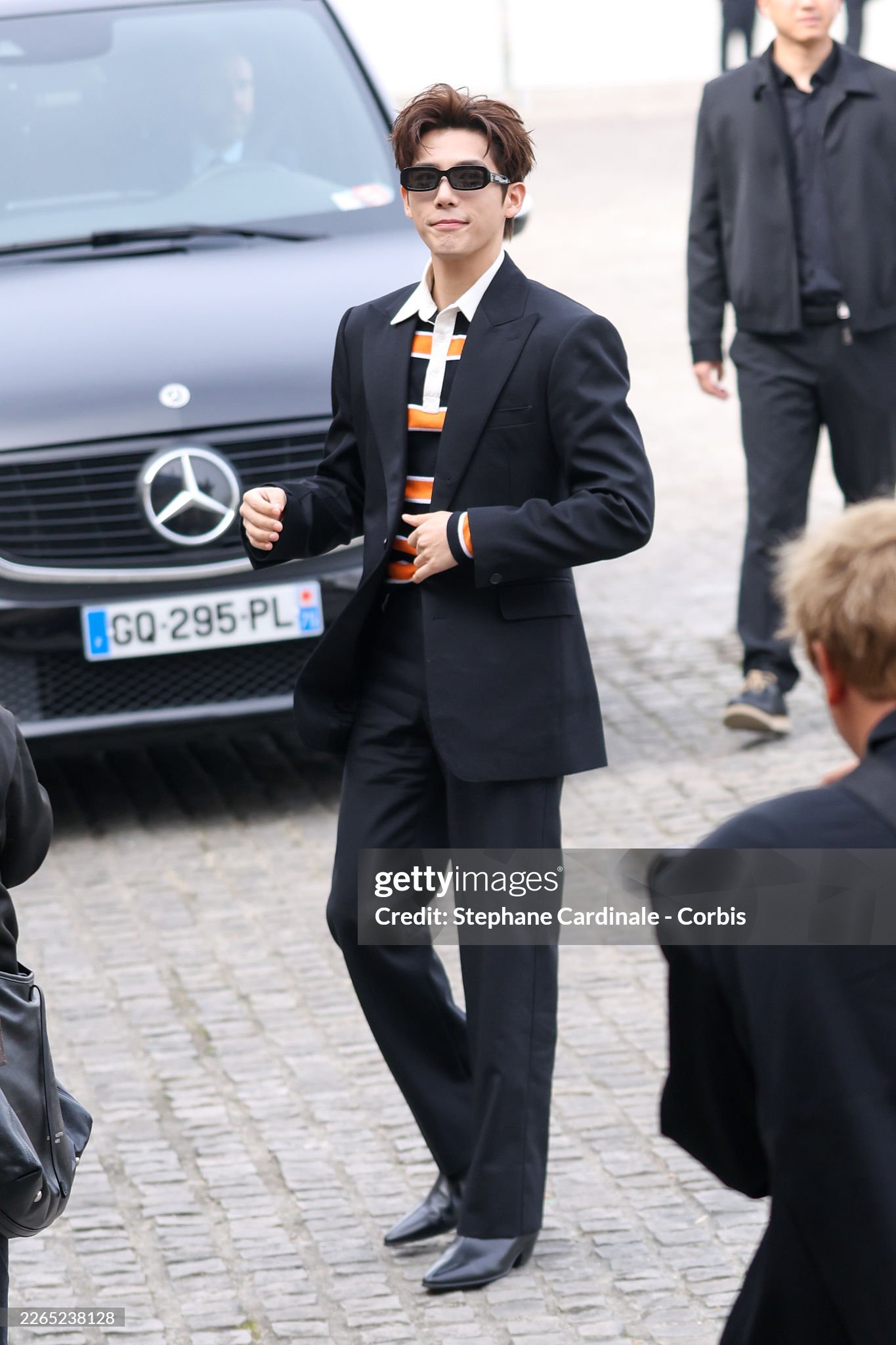 王安宇  ——  CELINE  时装周巴黎时装周王哥一组 Gettyimage