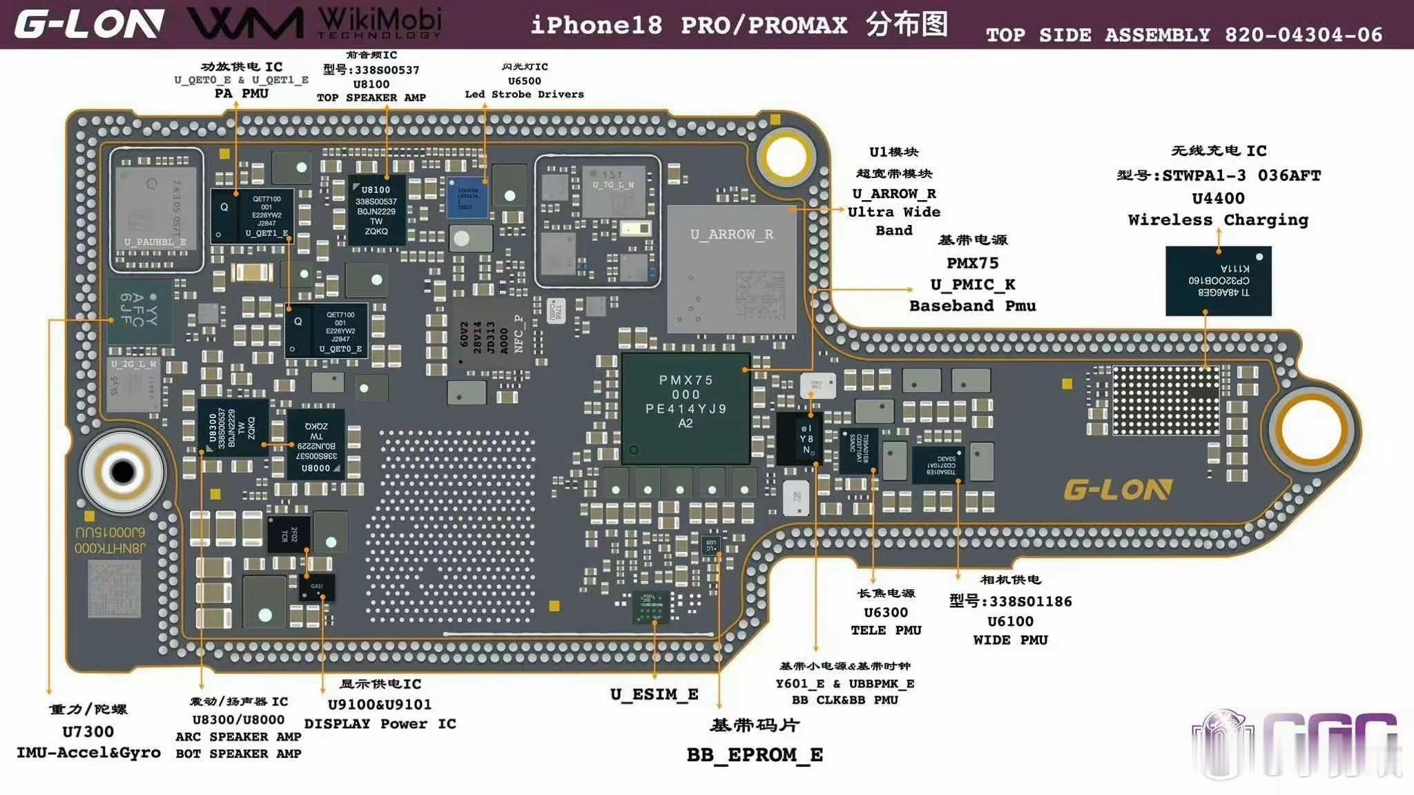扩容的天塌了！苹果iPhone 18 Pro逻辑板曝光：A20 Pro芯片、LP