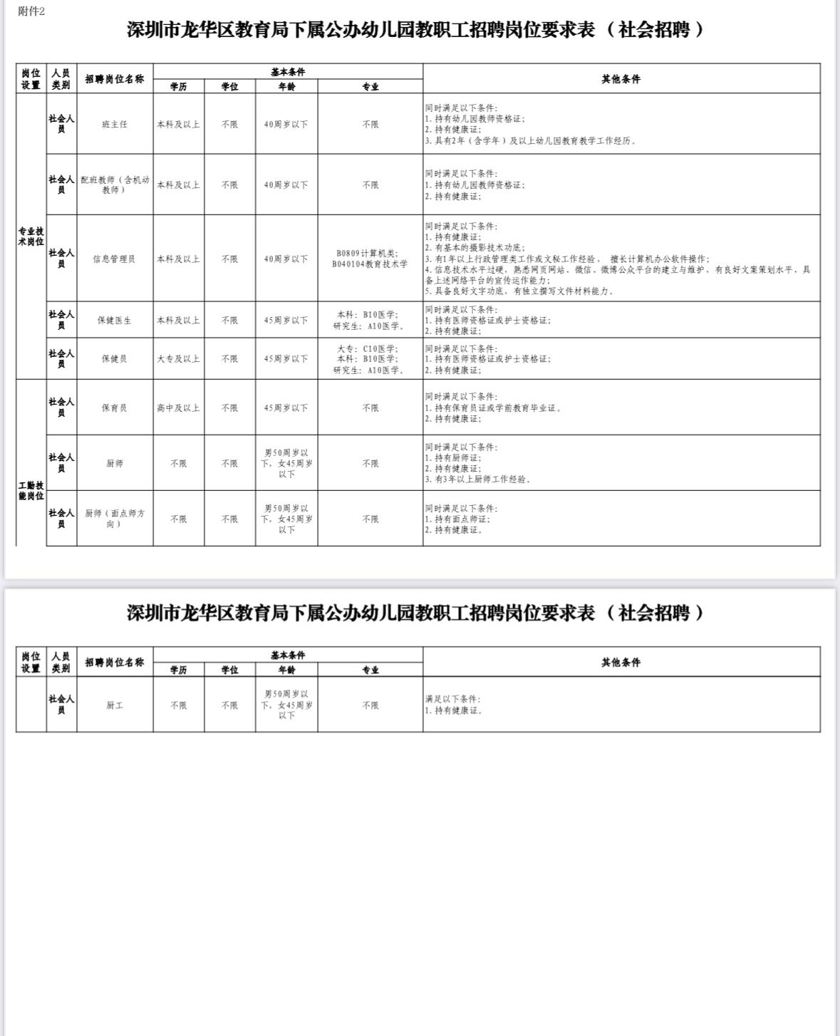 🔥🔥🔥【广东深圳】深圳市龙华区教育局2026年8月面向社会人员公开招聘公办