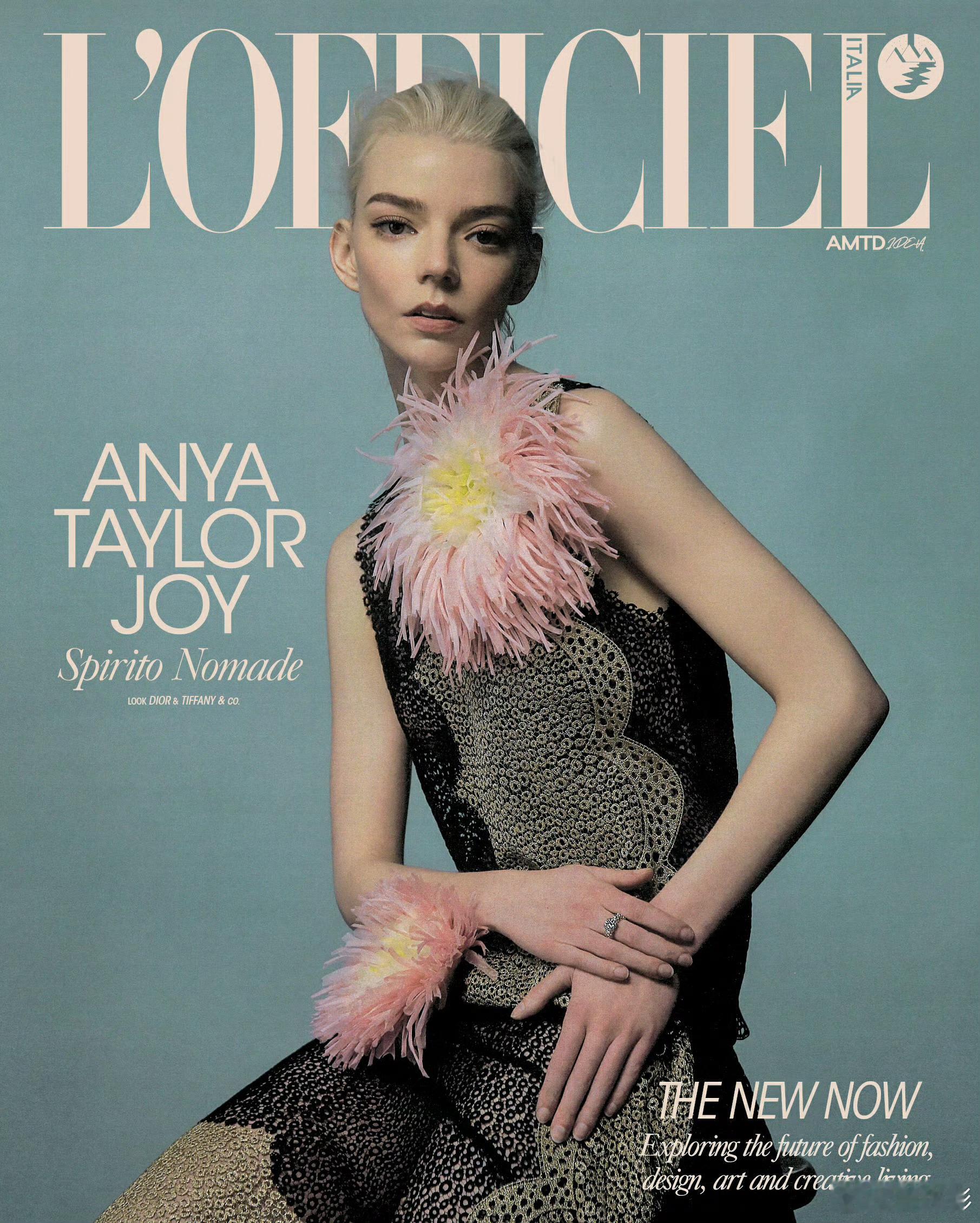 安雅·泰勒-乔伊惊艳登上美意法版《L'OFFICIEL》新刊封面及写真！！Any