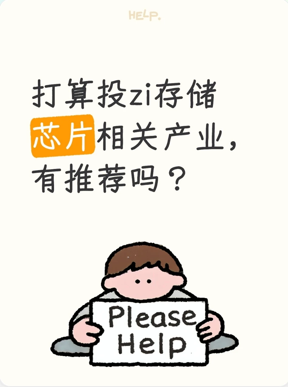 打算投资存储芯片相关产业，有推荐吗？