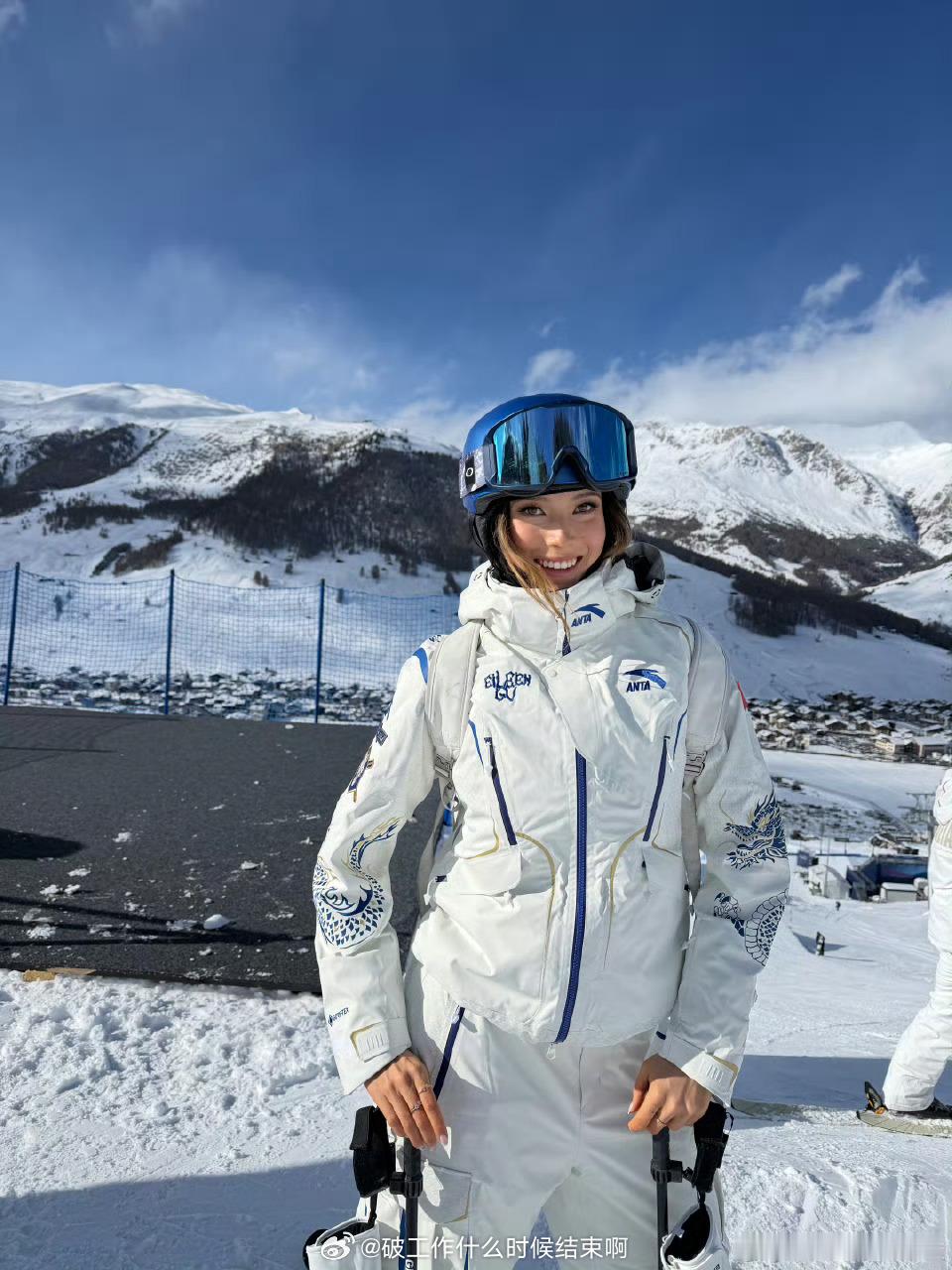 谷爱凌抵达米兰📍『2026米兰冬奥会』⌛倒计时1⃣️天⛷️谷爱凌抵达米兰，开启