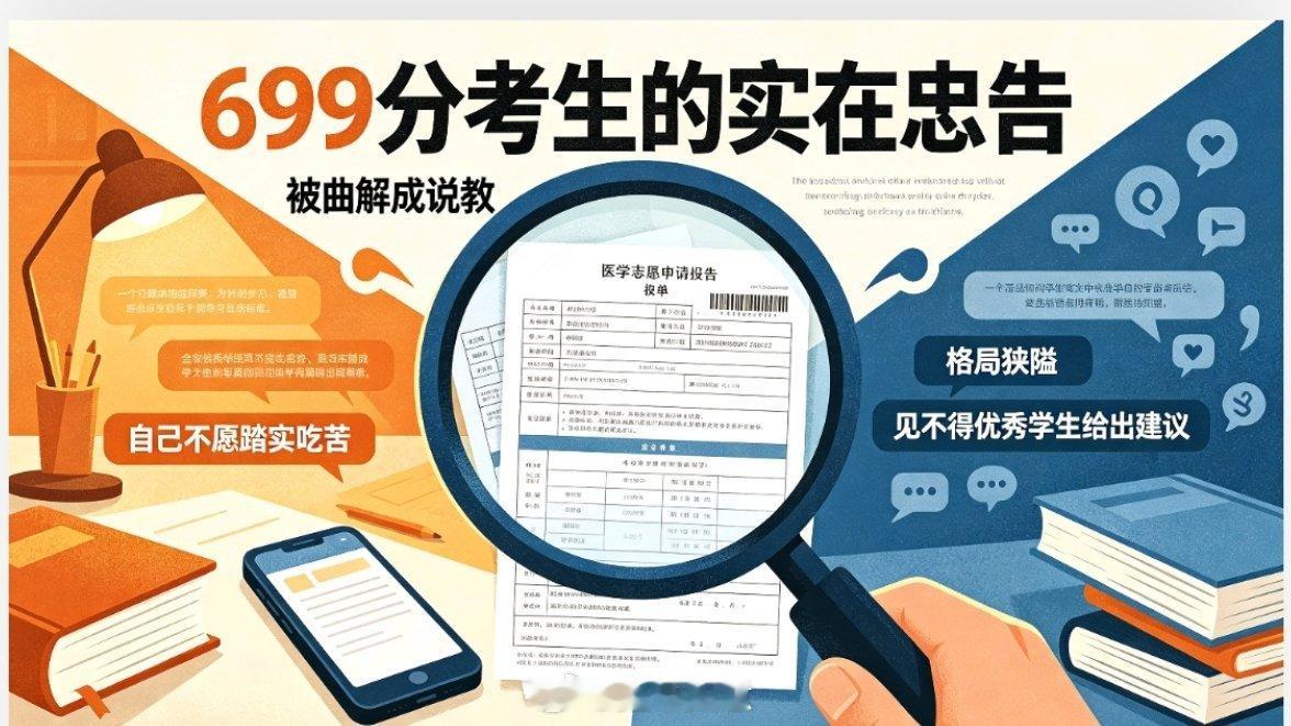 到底是谁对699分高考女孩指指点点【高分女孩好心分享经验遭嘲讽，说到底就是部分网