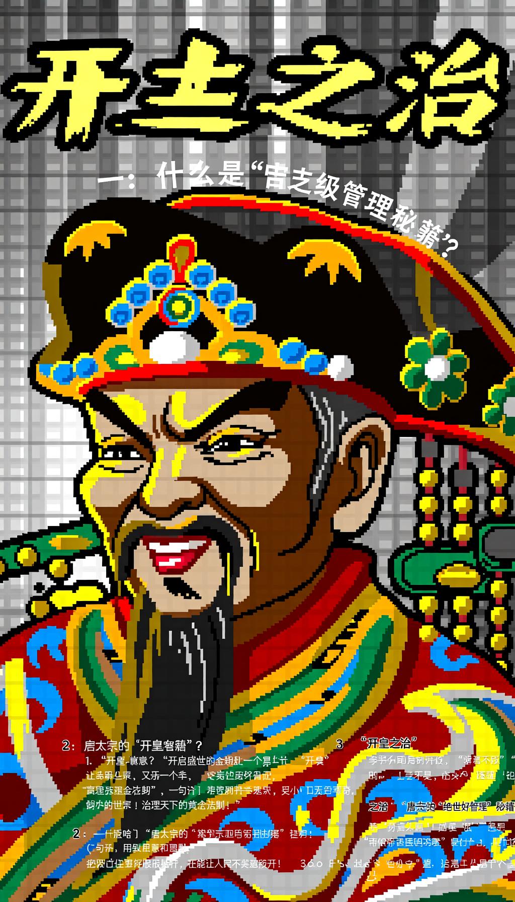 开皇之治：唐太宗的“神操作”让天下笑开花！
哈喽，小伙伴们！今天带你们穿越到盛唐