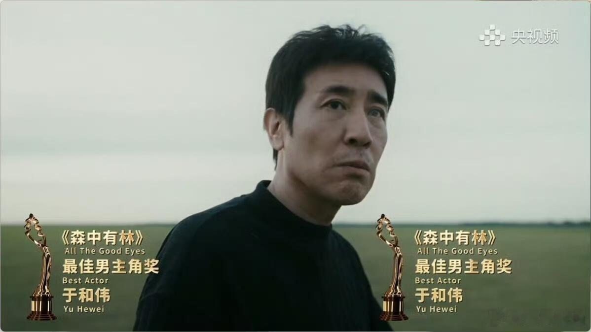 恭喜于和伟获得北影节天坛奖最佳男主角于和伟获天坛奖影帝 