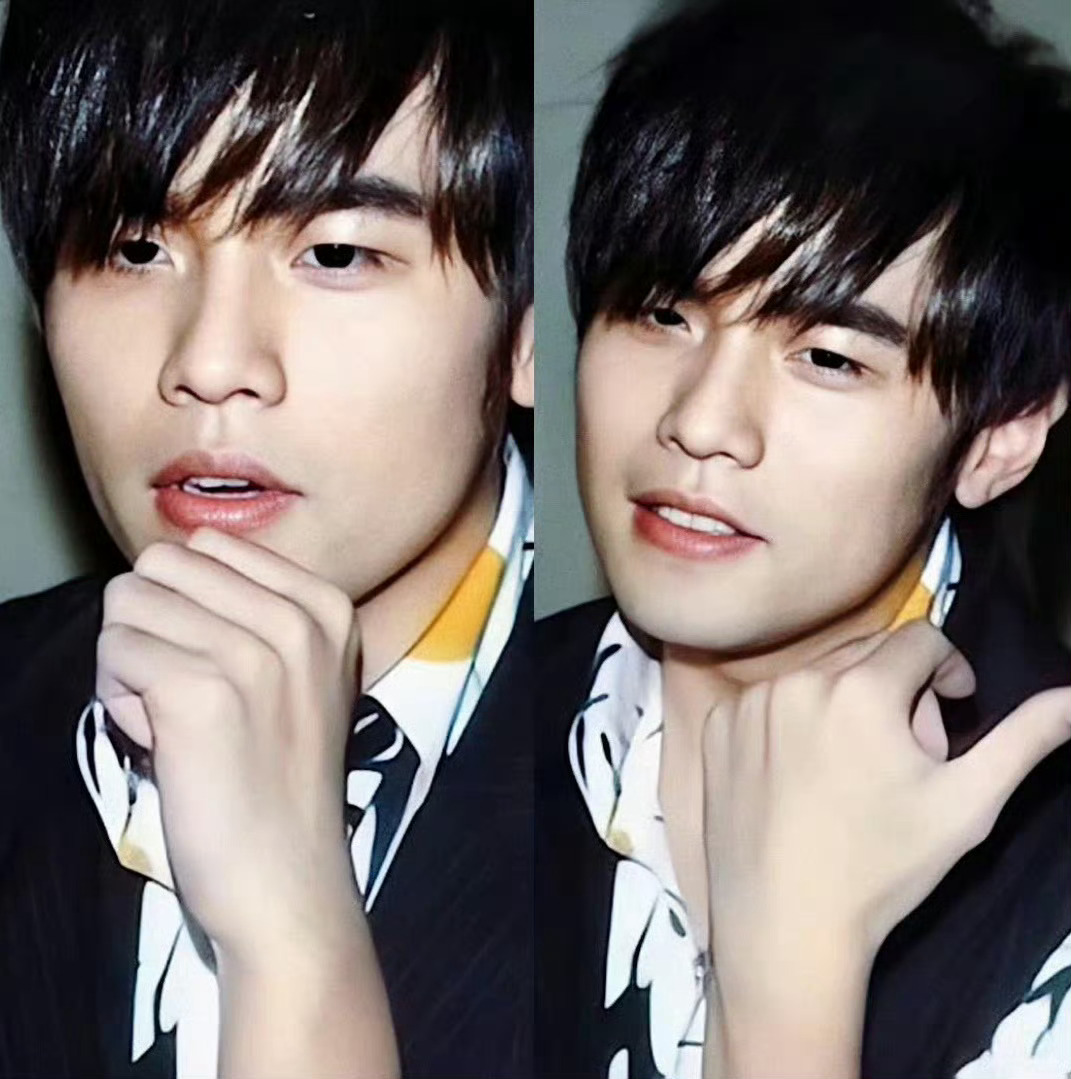 谁还没帅过一样