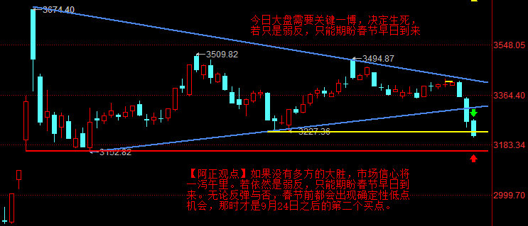 【1月6日盘前分析：今日大盘需要关键一博 决定生死 若只是弱反 只能期盼春节早日