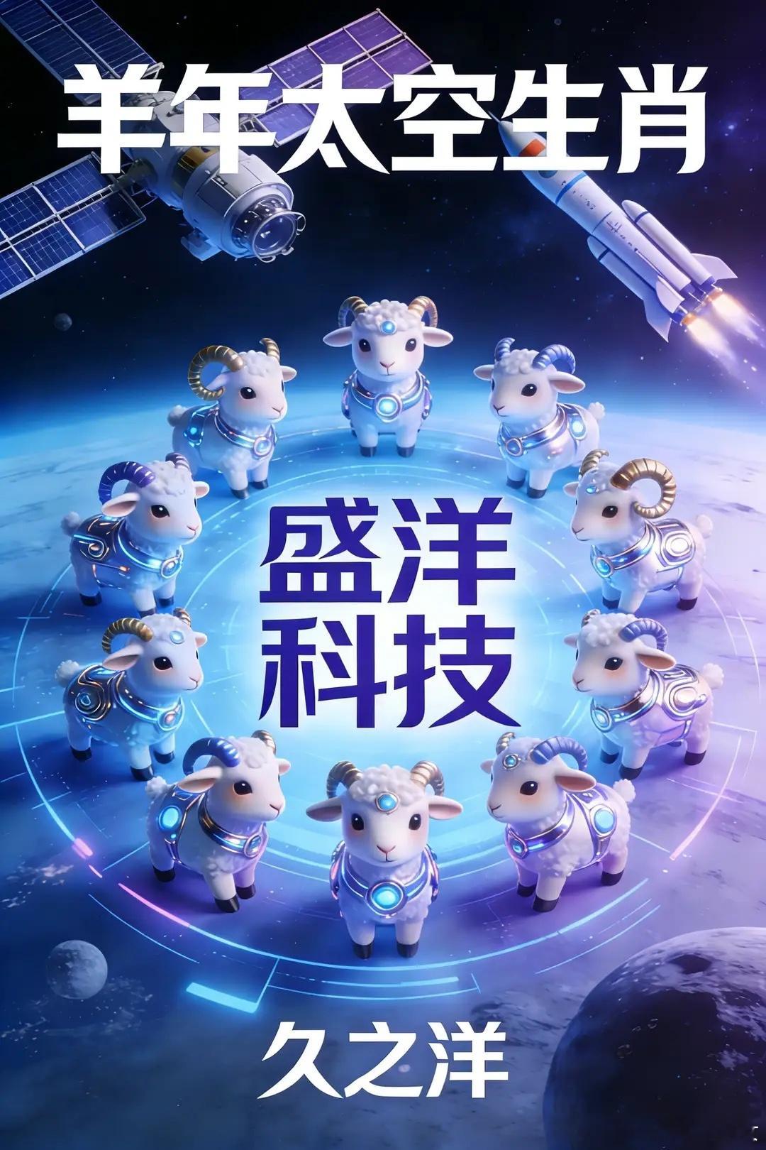 羊年太空生肖：盛洋科技+久之洋 
