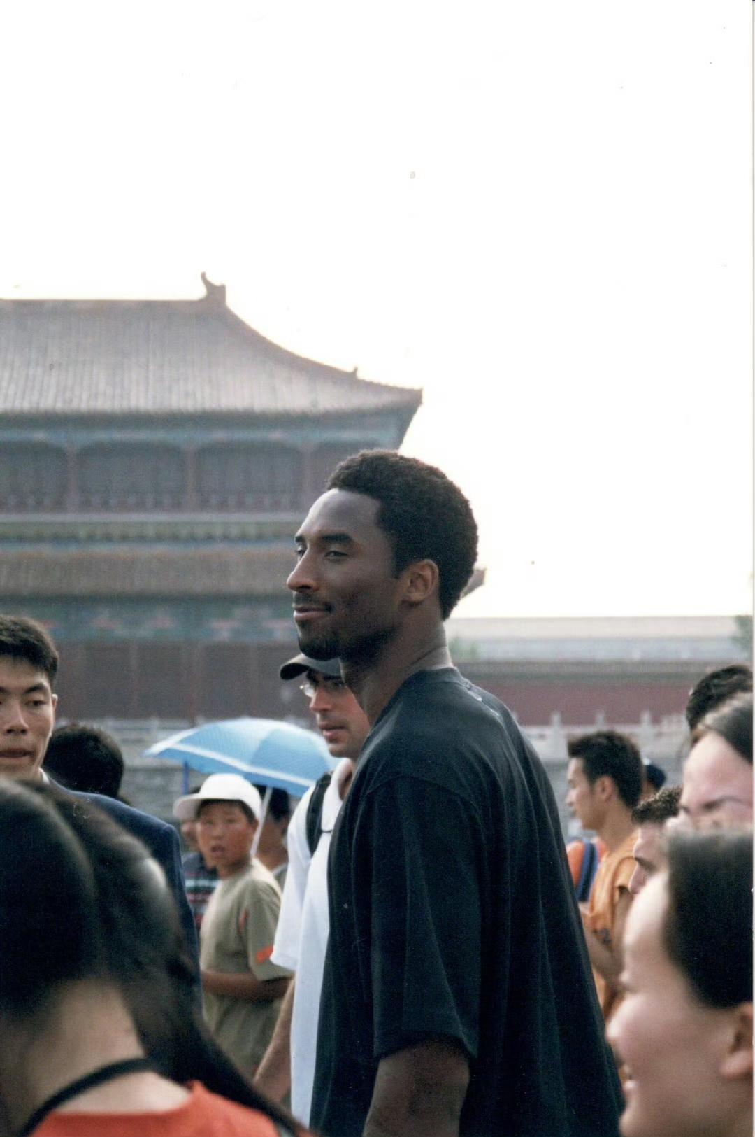 多年前科比中国行。