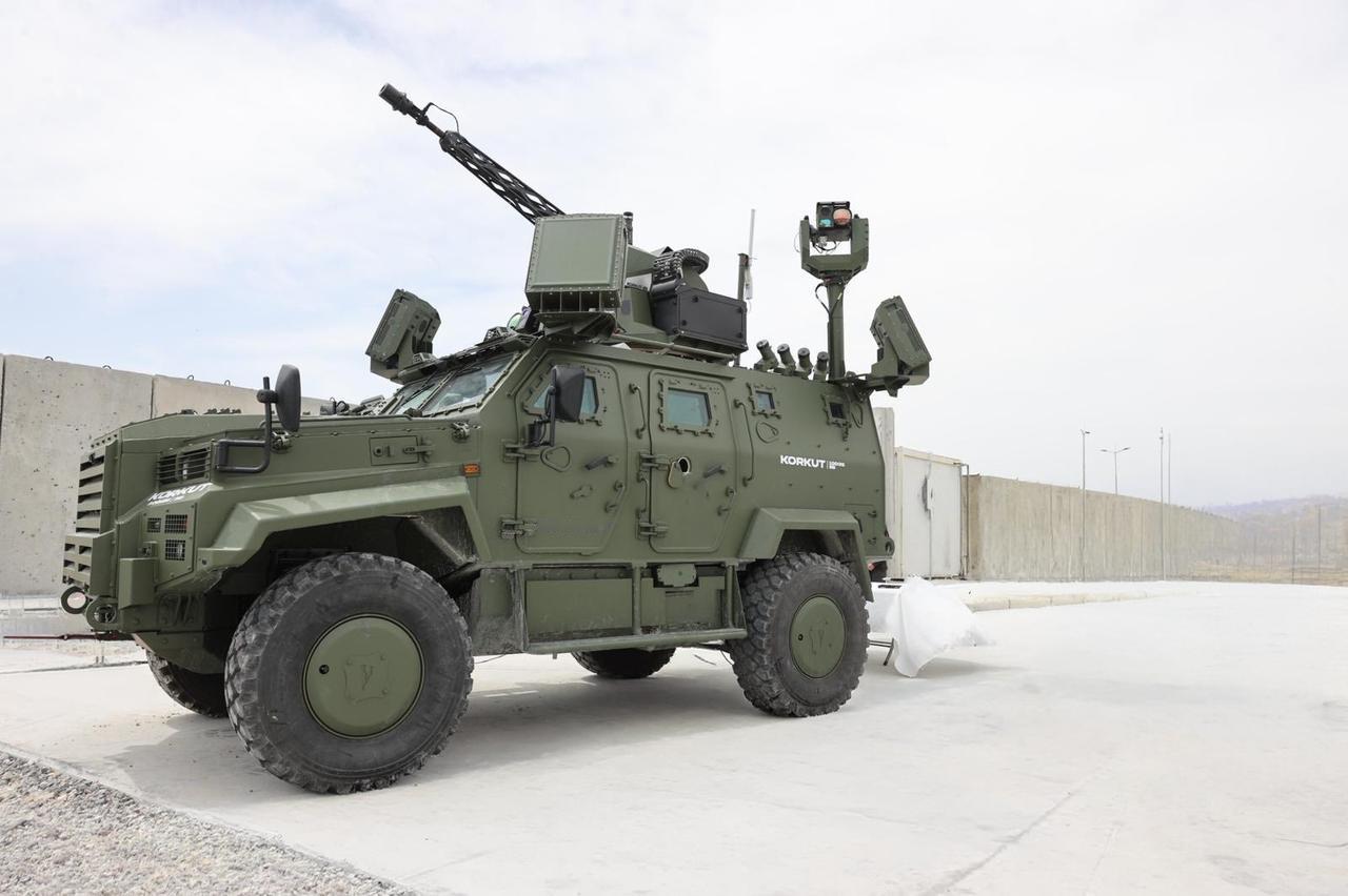 ASELSAN 的新一代人工智能辅助防空解决方案 KORKUT 25 系统，在进