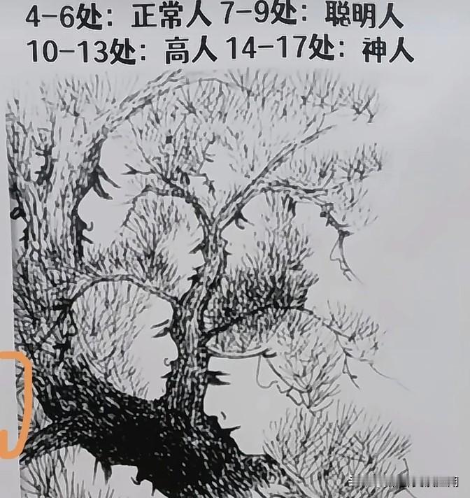 大家来试试，看你能在图里找到几张人脸？有个妹纸最近闲得慌，花了两天工夫，在家画了