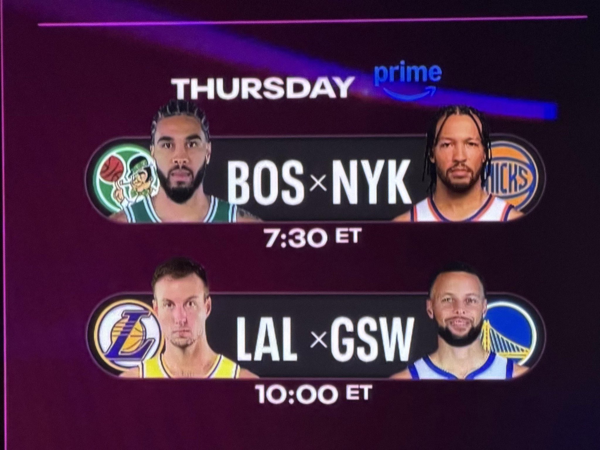 Prime预告后天湖勇大战，肯纳德为代表人物