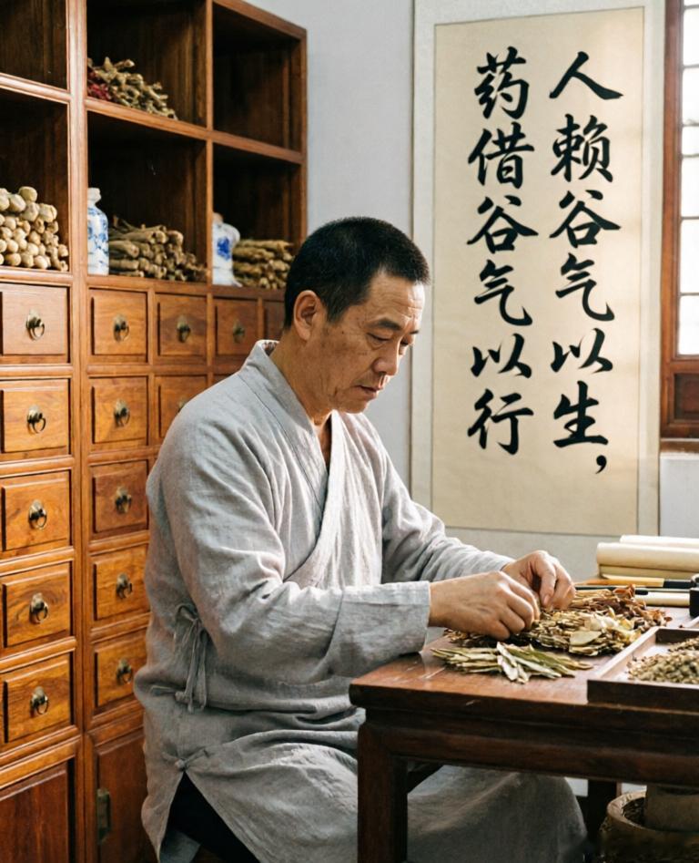 携药携米，疫中护中土核心立论：医者不炫医技之奇，重在躬身践行——携药、携米，一并