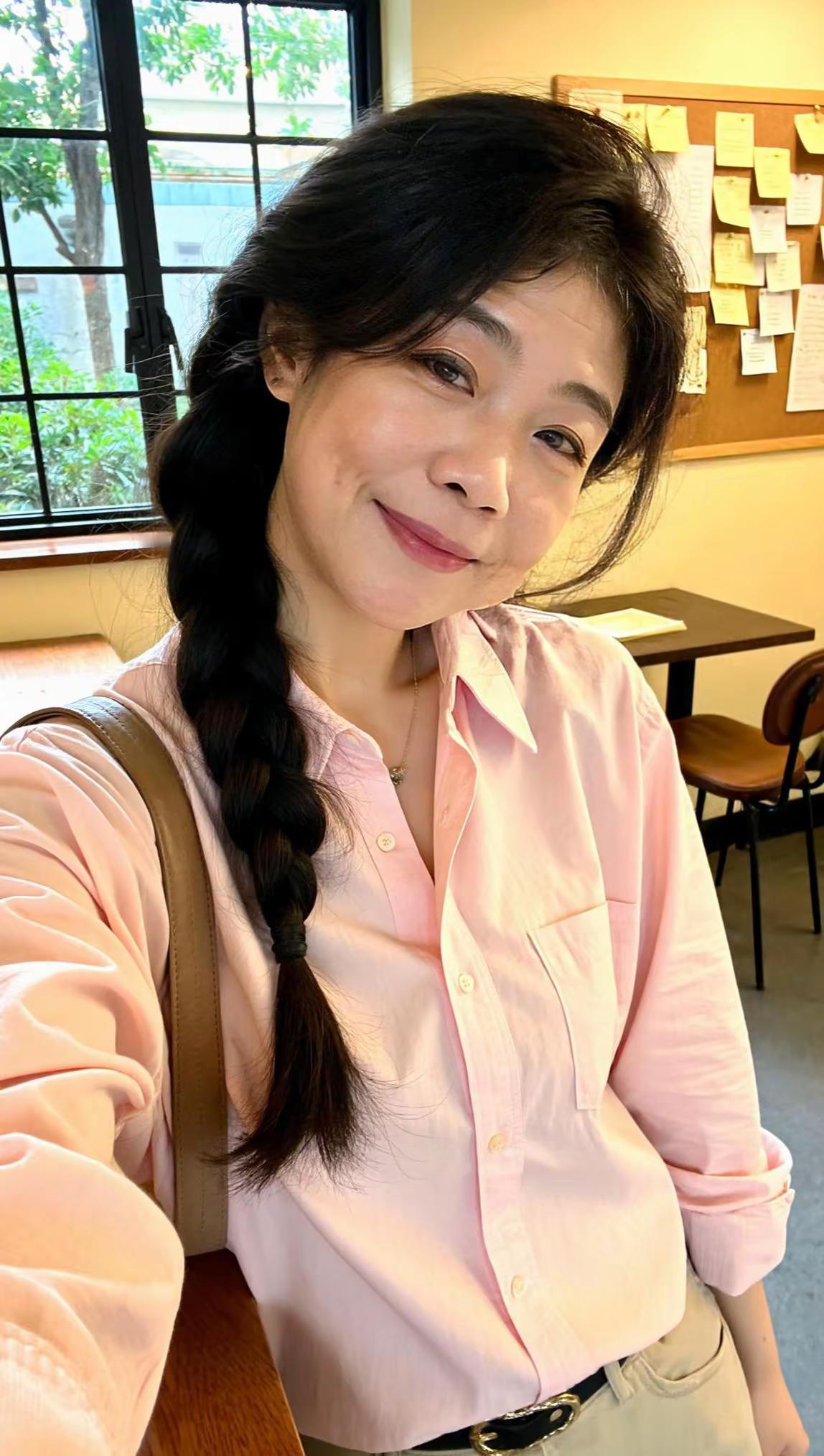 今日分享。AI日系清透自拍