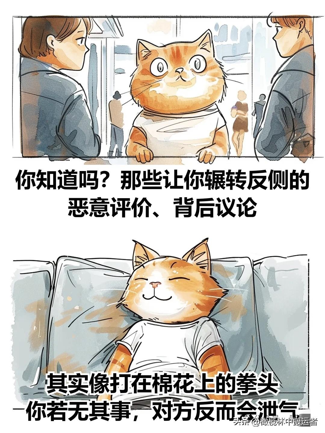 治愈漫画 I 不要回应他人的恶意治愈系图漫画 日常治愈漫画 漫画治愈时刻 漫画治