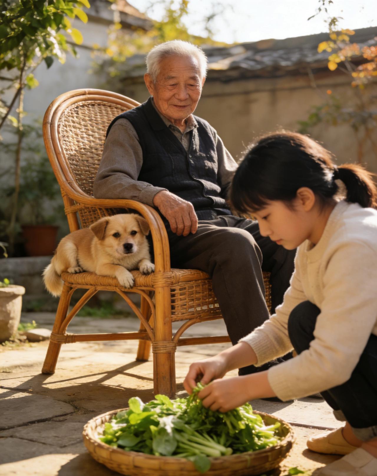 人的一生最大的财富是什么?是健康的身体，安稳的心境，
不离不弃的家人，眼底有光的