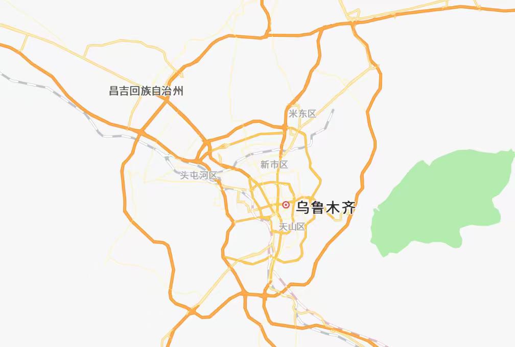 乌鲁木齐现已形成一环、二环、三环层层向外拓展的环形路网，圈层范围一圈比一圈更广，