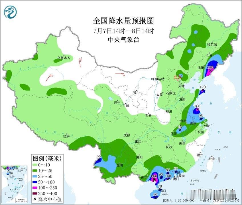 【京津冀强对流】受冷涡影响，我省昨天下午出现了分散性雷阵雨天气。这种降水往往是局