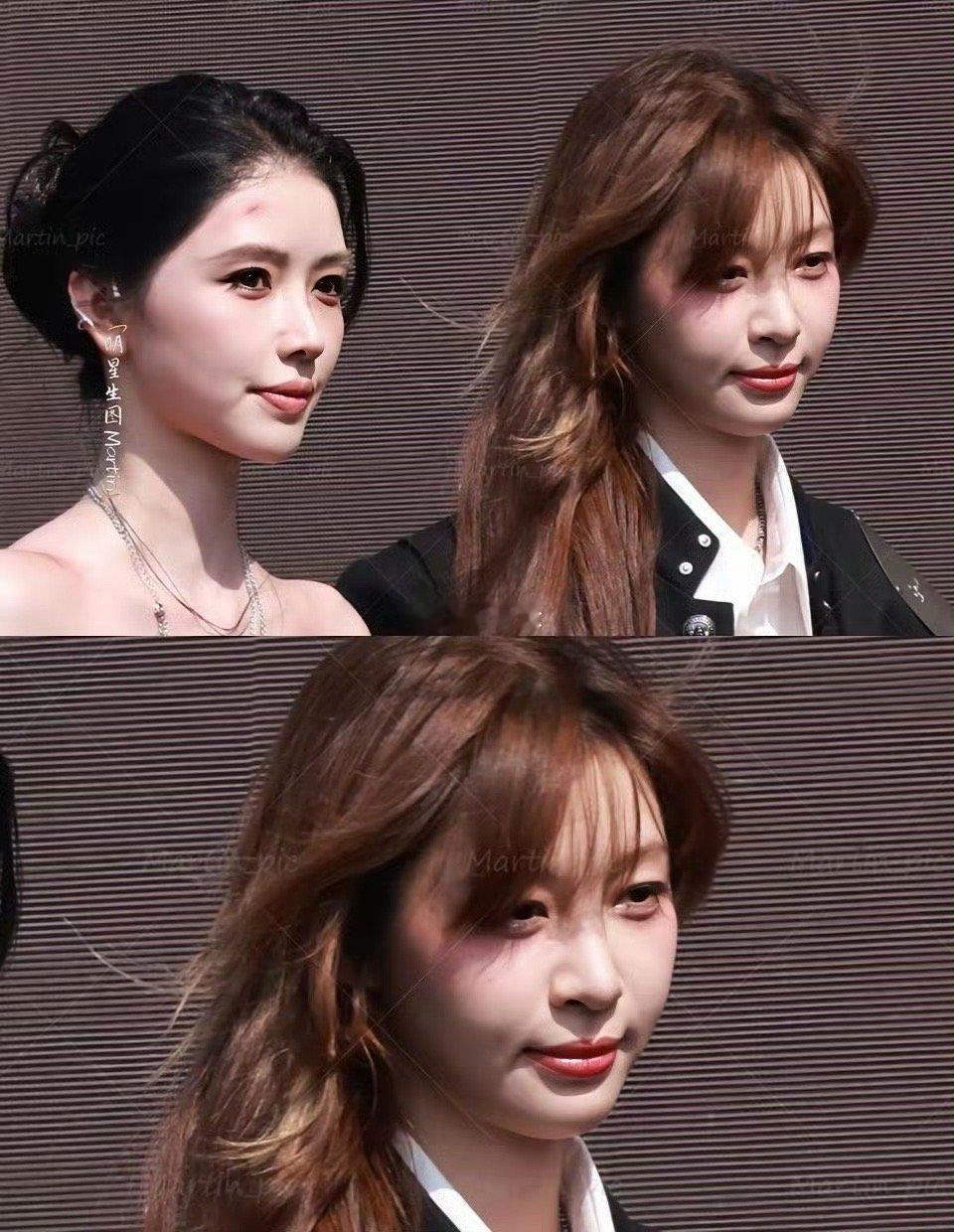 痞幼和方圆生图好能打呀，怪不得有人说她俩是网红界的林志玲和王心凌。 