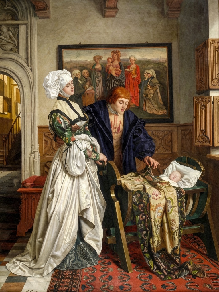 【西方美术】威廉·赫茨（Willem Geets, 1838–1919）, 历史