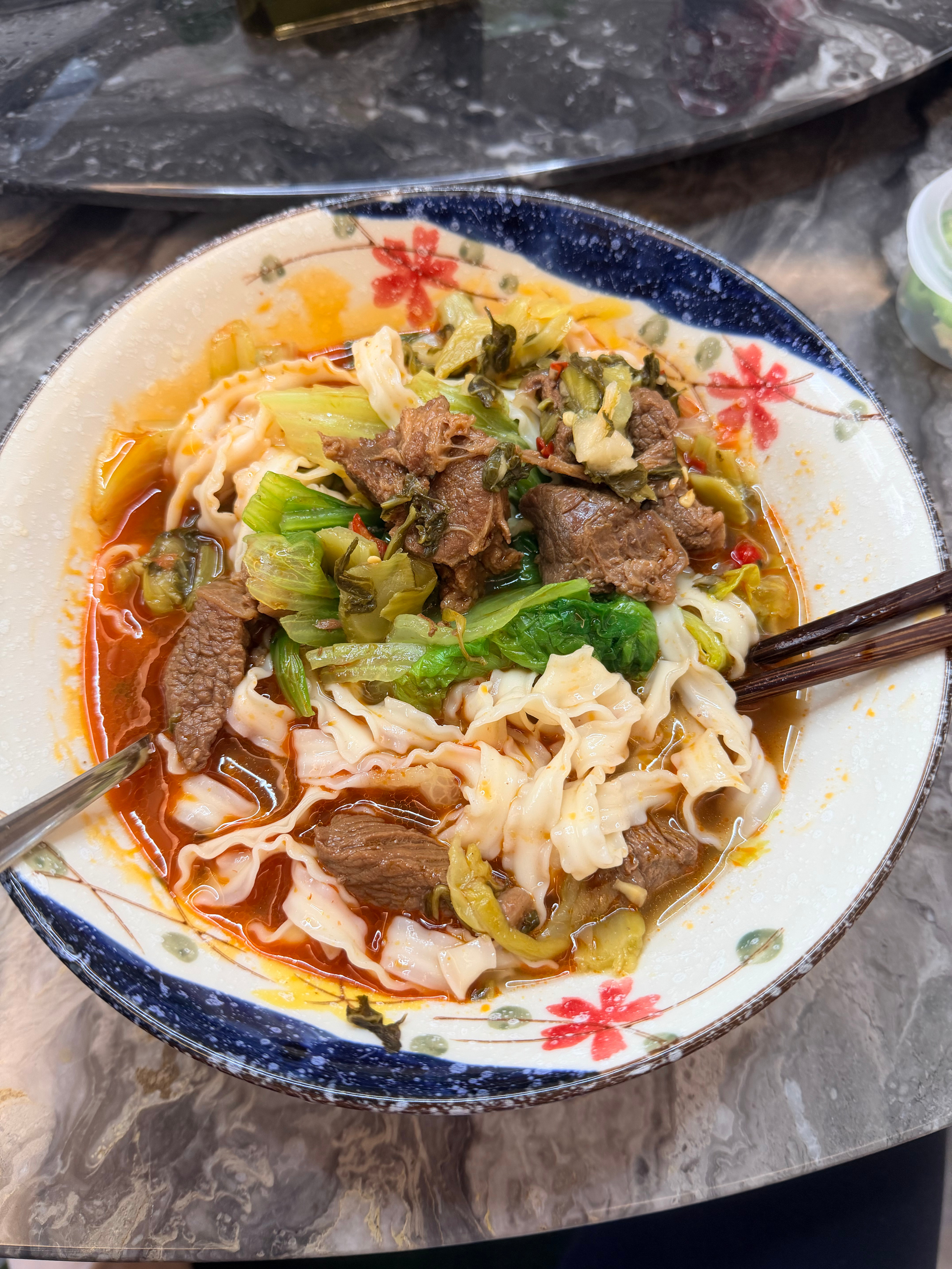 好好吃山姆的牛肉面 