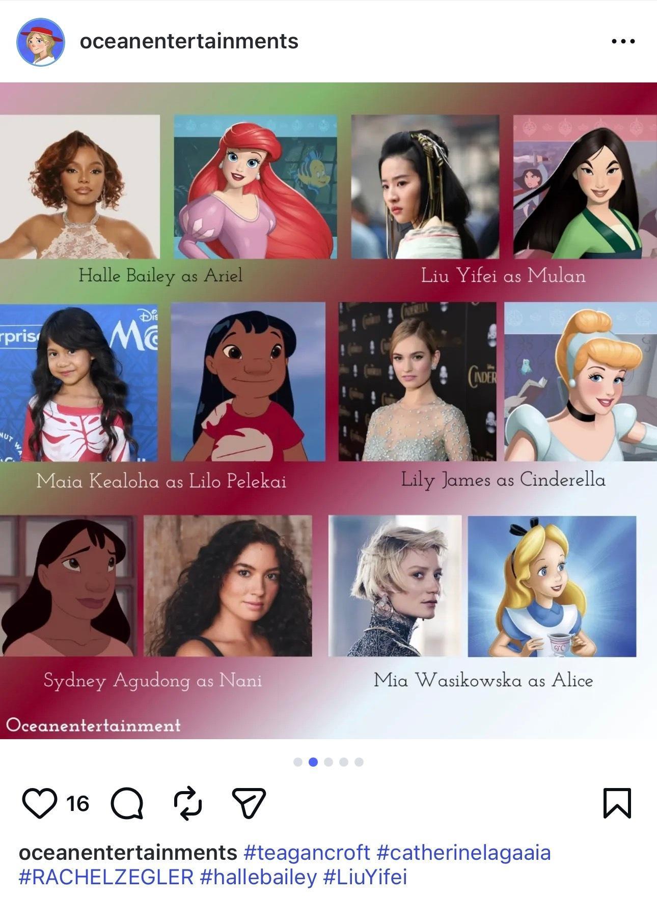 笑死 在Ins看到的迪士尼真人公主盘点花木兰用的刘亦菲演虞姬的时候的剧照哈哈哈哈