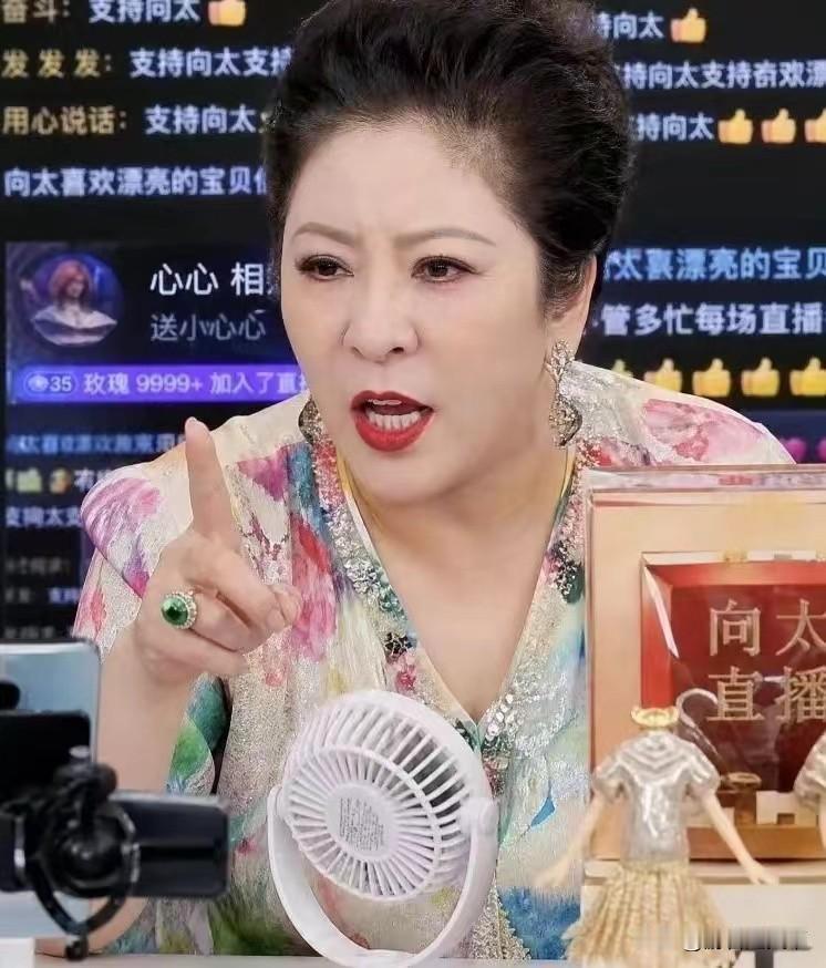 前些天，向太在一次直播中不点名的喷一位演员，说，这名演员片酬在他这从6万涨到了1