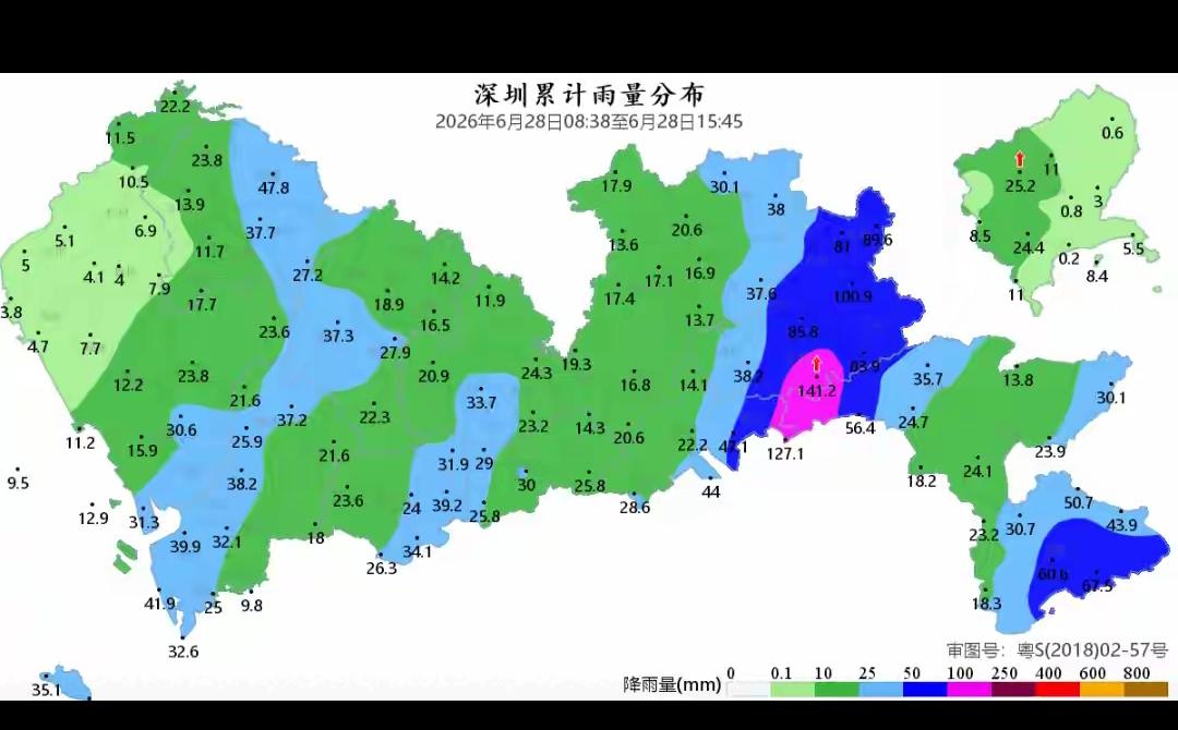 刚在深圳淋完一天猛烈雷雨，不少人还没缓过来，广东天气马上就要迎来大反转，高温和台