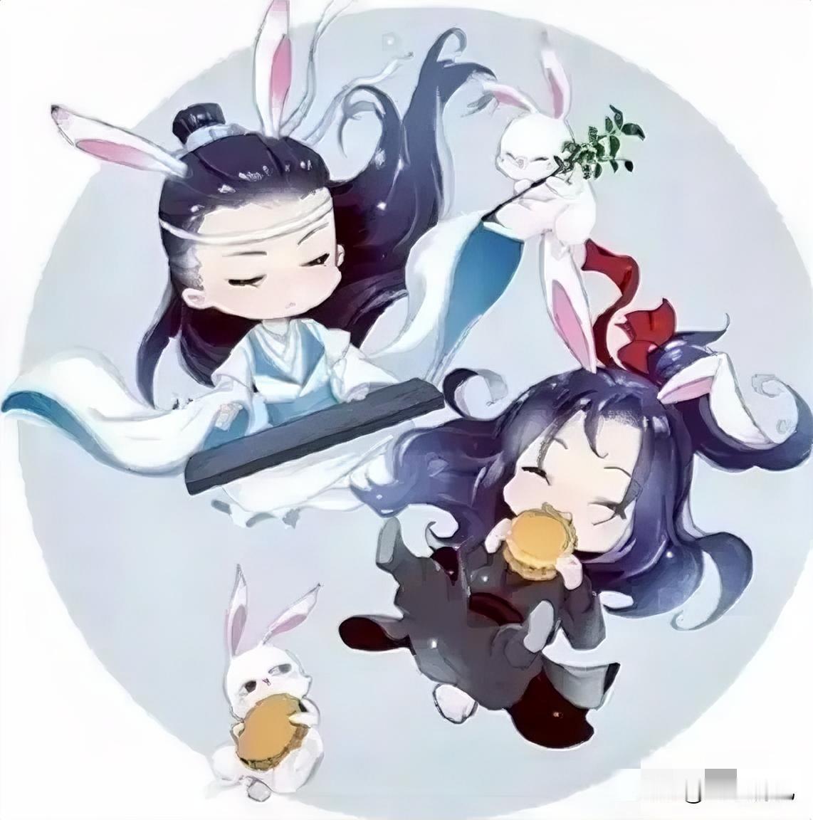 魏无羡：蓝湛，我想听你弹琴了。
蓝忘机：好。
魏无羡听着听着睡着了......