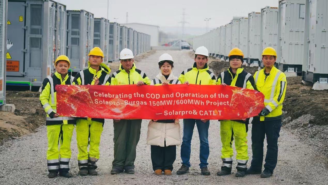 宁德时代 近日，东欧地区领先企业Solarpro Holding与宁德时代合作的