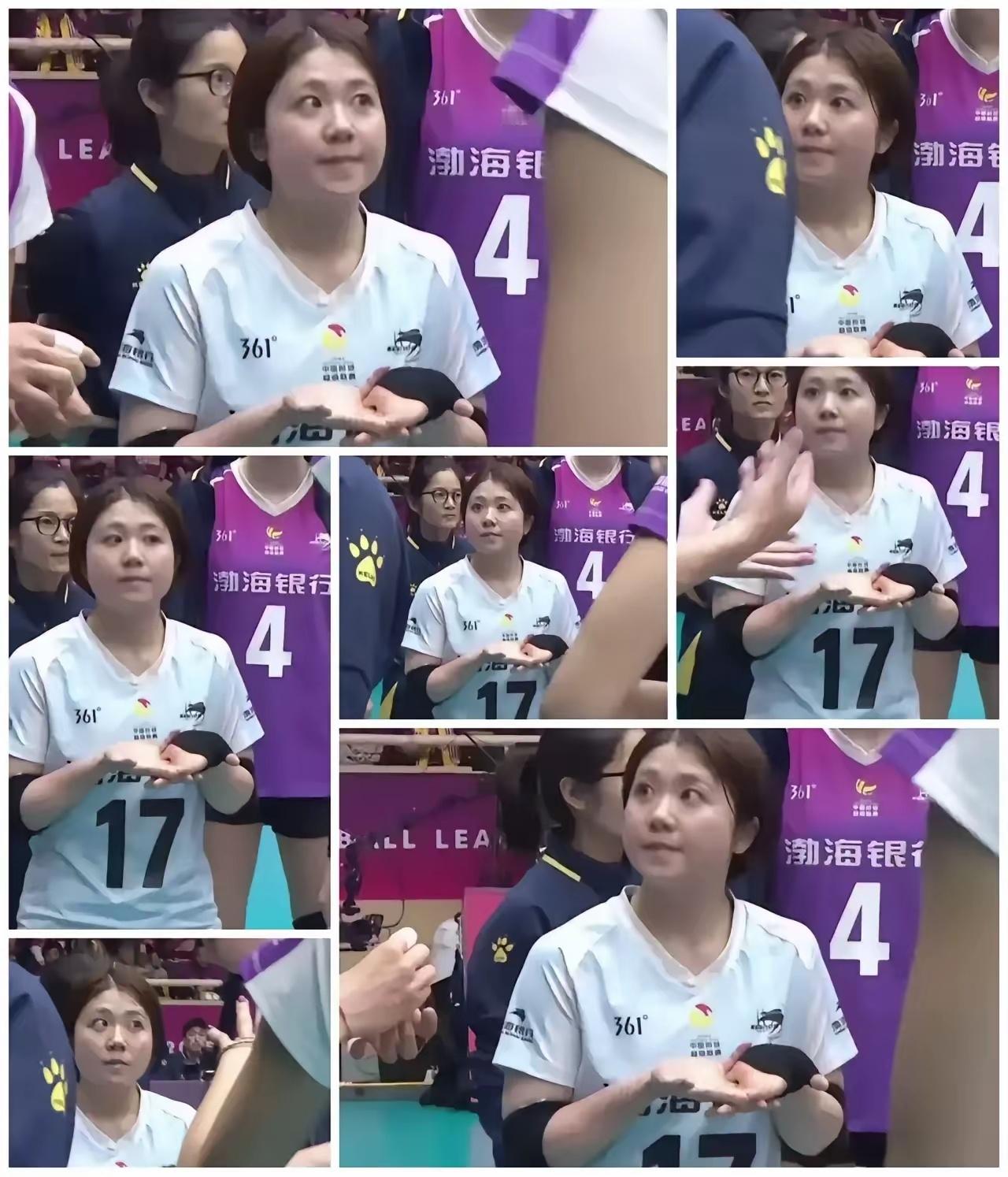 天津渤海银行女排的外援藤井莉子，只要一出场就会搏得全场观众的欢呼，这个来自日本的