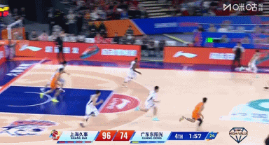 广东队状态来得太晚，被上海队投死了！

本场比赛，广东队把绝大部分精力拿来防守古