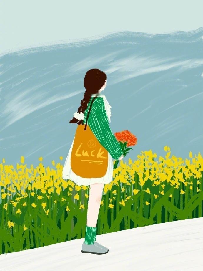 🌷最近很喜欢的一段话：“照顾好自己的健康和情绪，这场人生，你就赢了一大半，其余