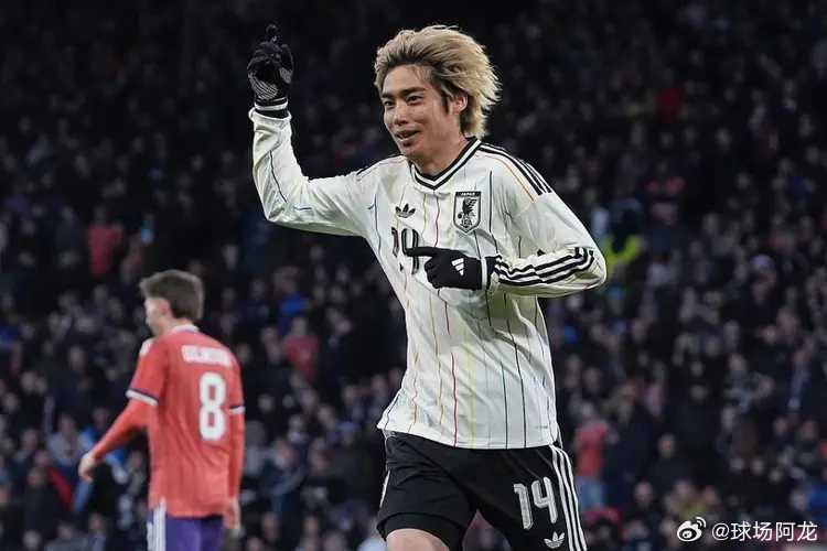 在北京时间3月29日结束的一场国际足球热身赛中，日本男足1-0力挫欧洲劲旅苏格兰