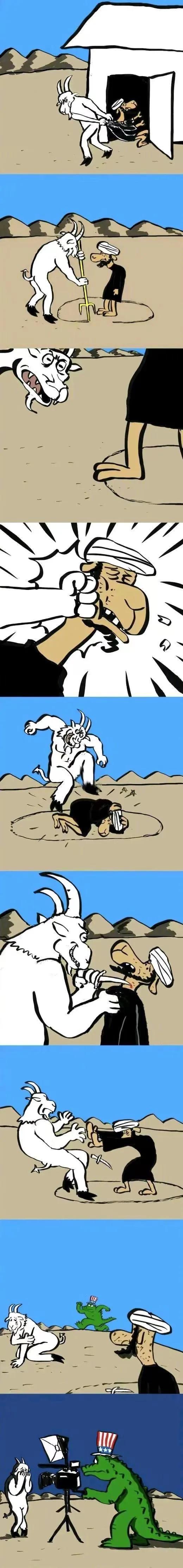 武装到牙齿的以色列原本一直是打遍该地区无敌手，不知道这次巴以冲突是怎么回事，宣传