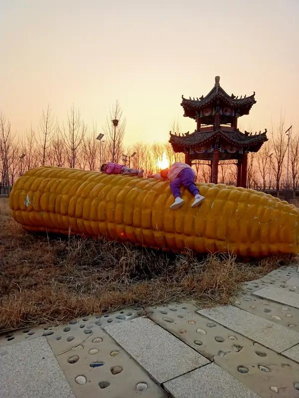 最近看到好多家长分享22个月大宝宝躺玉米芯上晒太阳的照片，画面确实自然又有趣。天