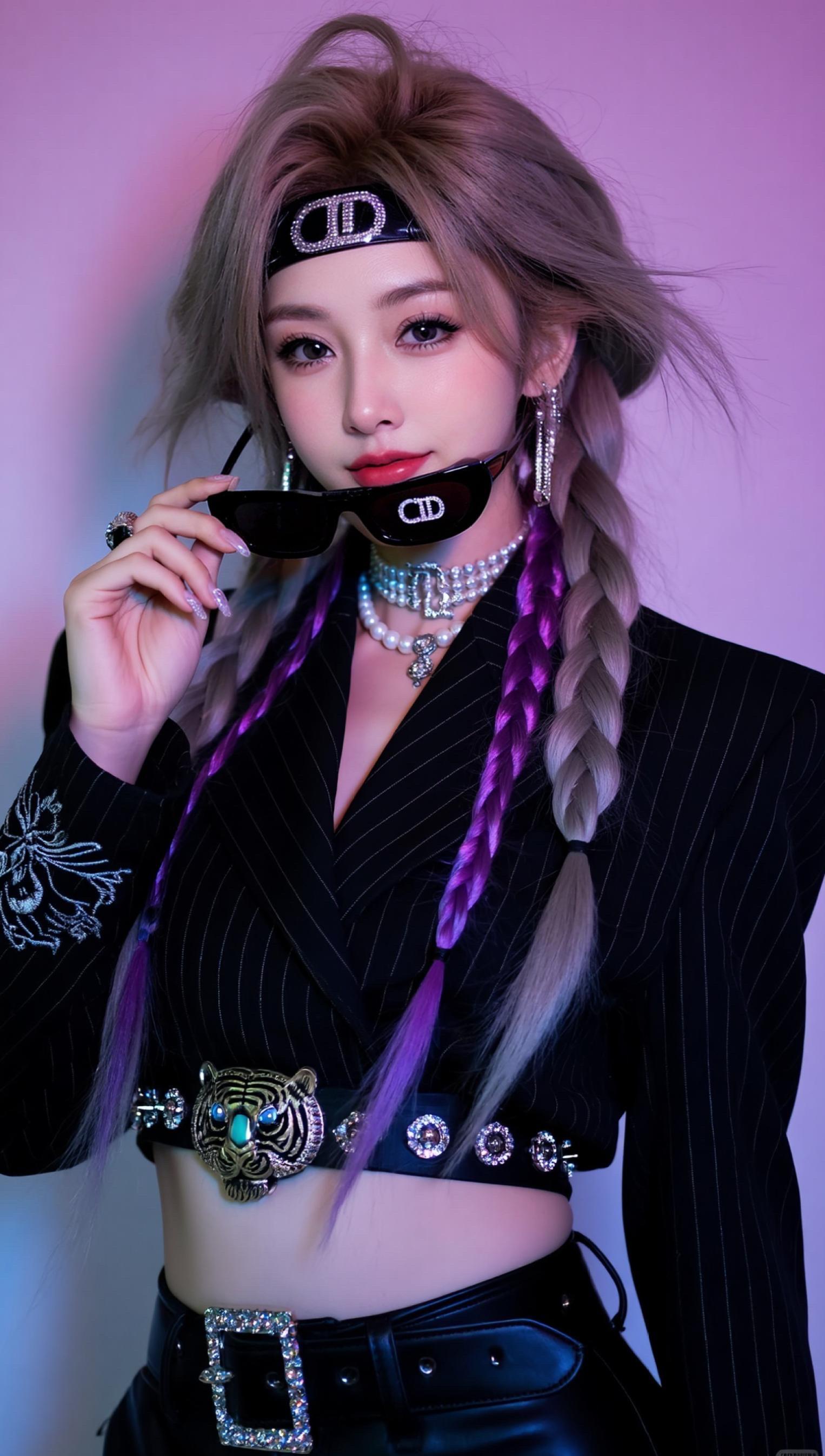 AI酷辣潮女写真
