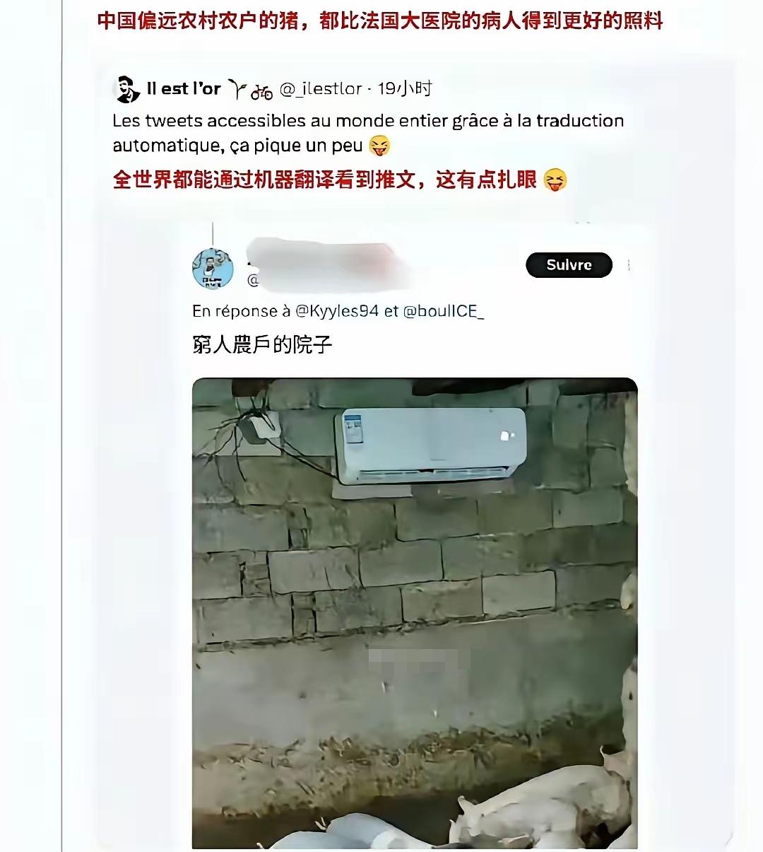 二零二六年的夏天，我们中国多牛逼啊！让法国人破防了，因为我们中国人养的猪都吹上空