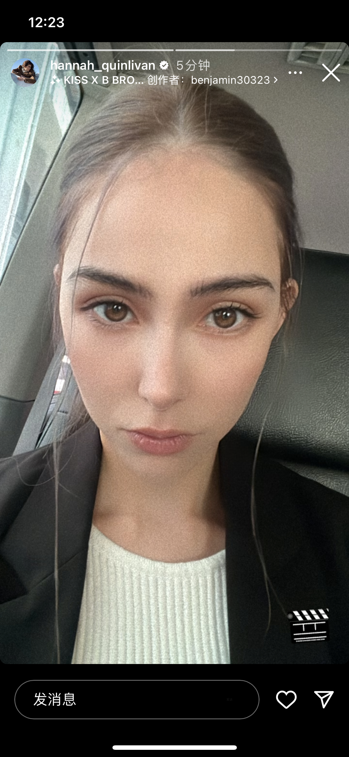 #昆凌[超话]# 20230901#hannah更新ins# 这是工作了吗[送花