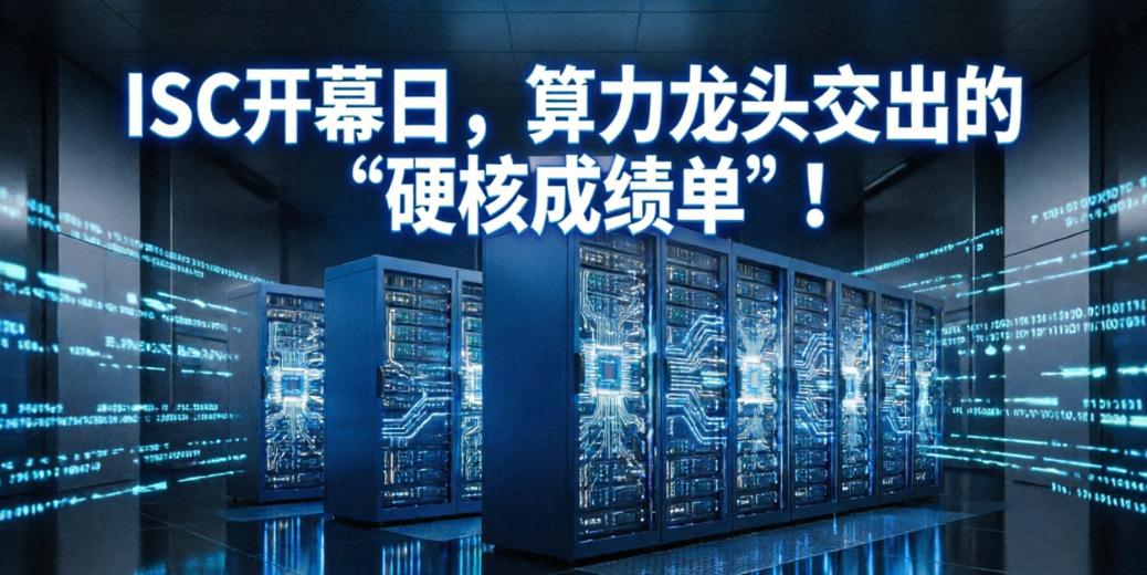 ISC开幕日，算力龙头交出的“硬核成绩单”！
ISC 2026今天汉堡开幕。全球