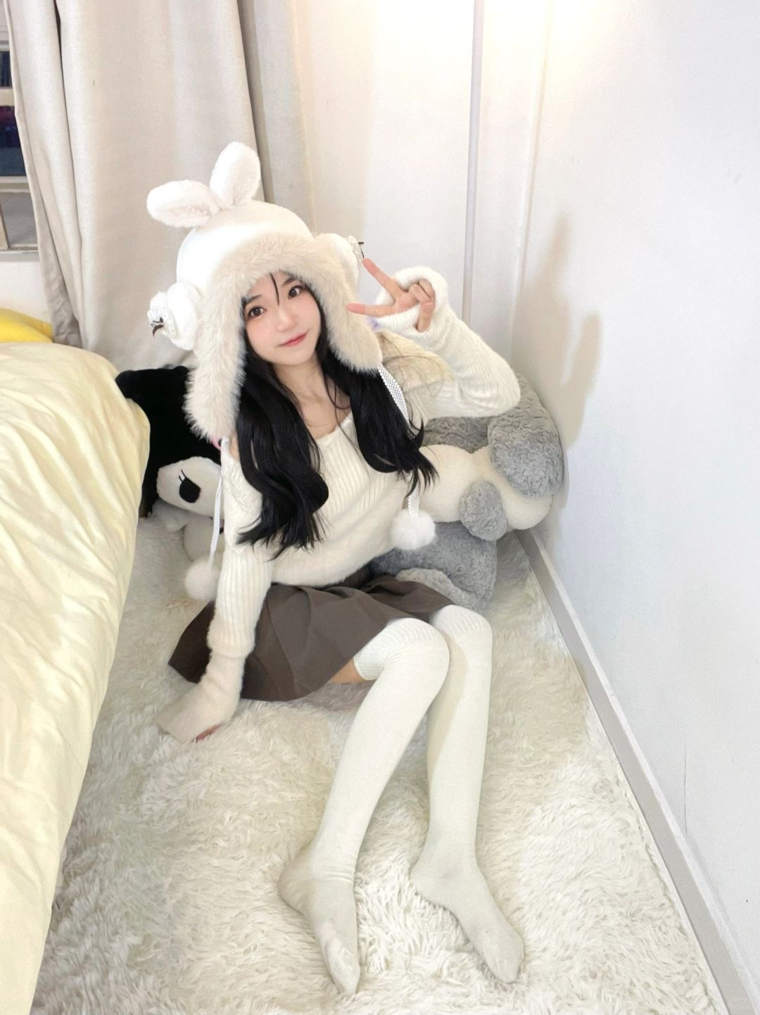 太喜欢白色啦！